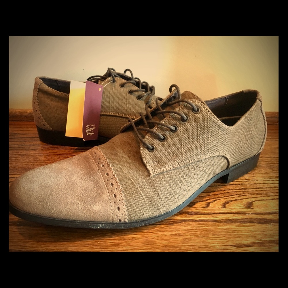 Brand new Penguin Linen & Suede shoes